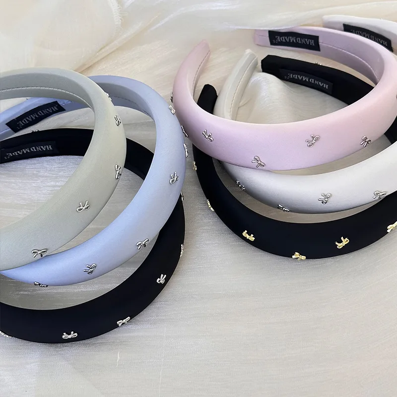 Headbands for women girl yoga bow accessories hair band korean sweets adults Hoops leading fashion popular fairy 2024 Designer