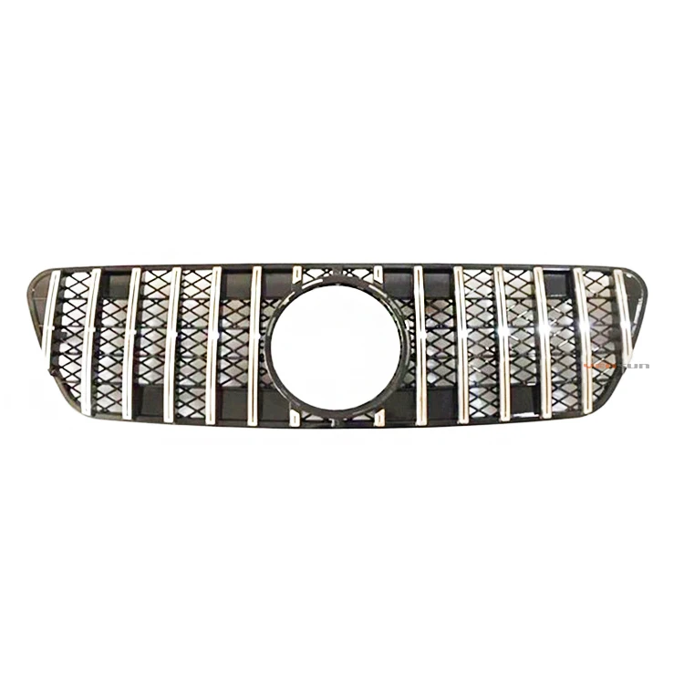 W163 GTR grille for Mercedes benz ML CLASS W163 front GT grille 1998 2000 2003