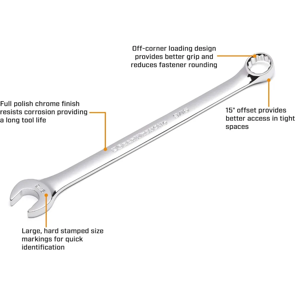 Imagem -02 - Master Combinação Wrench Grupo Metric Sae 81919 44 Pc.