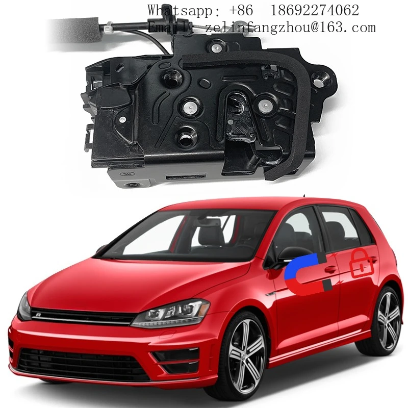 For VW Golf Electric Suction Door Original Mechanical Lock Modified To Electronic Lock Soft Close Power-Closing For Volkswagen