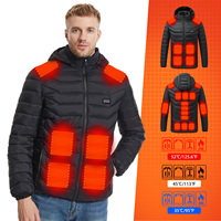 Heated Jacket 21 Areas Heated Jacket Winter Men's Women's Jacket USB Electric Heating Jacket Heated Vest Moto Thermal Clothing C