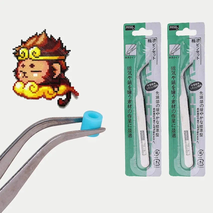 2.6mm hama contas pinças hama bea clipe para fusível contas perler ferramenta de ferro jóias grânulo acessórios brinquedo para crianças