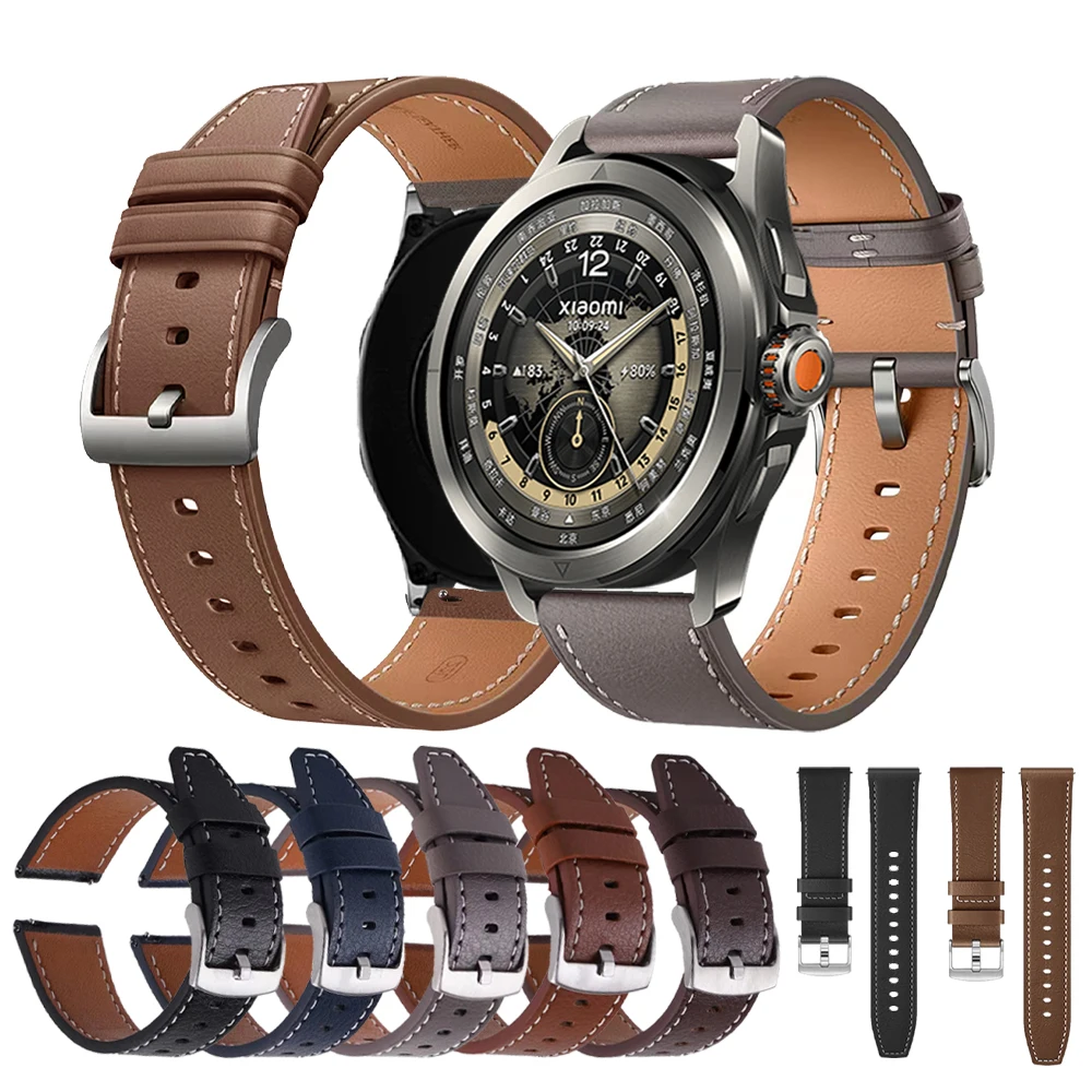 22Mm Leather Band F… - image