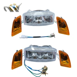 For Honda DIO50 AF17 AF18 AF25 Motorcycle Lights Headlights Motorcycle Turn Signal Lights Lndicators Light New Double Lights