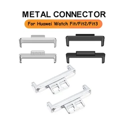 Stainless Steel Metal Strap connector for Huawei Watch Fit 2 3 4 5/Fit New/ SE/ Special Edition/ Fit2 /Fit3/Fit4 Pro/Fit5 Pro