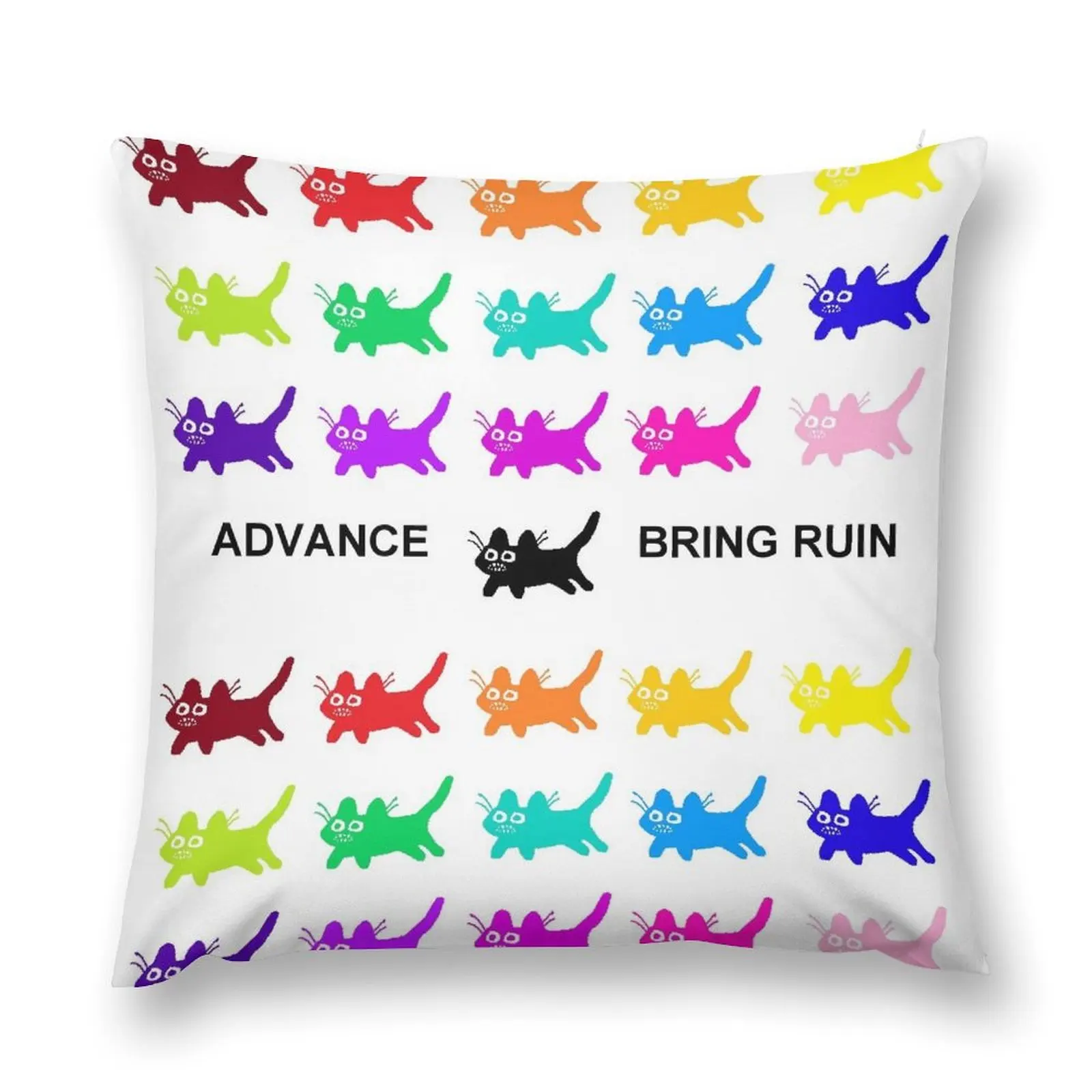 ADVANCE. BRING RUIN Throw Pillow ornamental pillows for living room Cushion Cover pillows decor home pillow