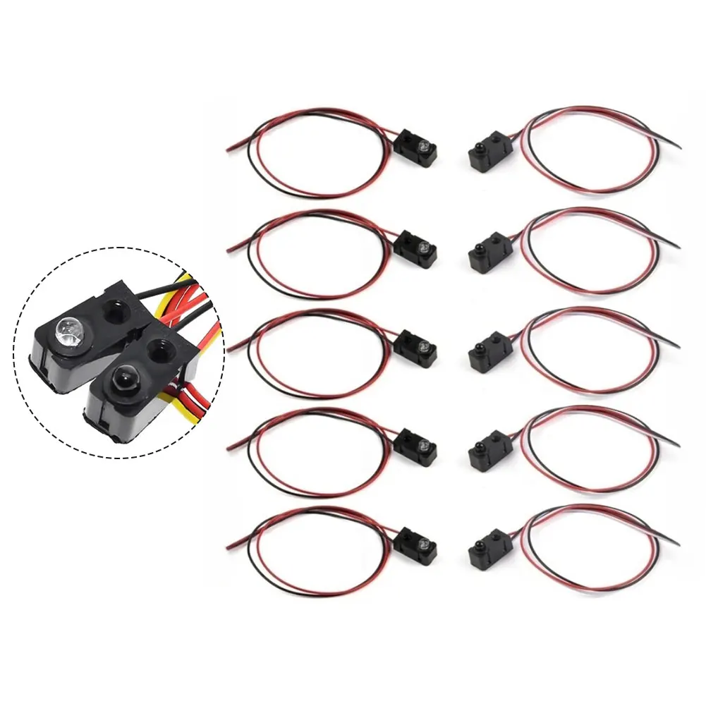 

5pair For IR Break Beam Sensor LEDs Counting Module Split Distance Sensor 20*10*8mm Infrared Beam Sensor LED Counting Module