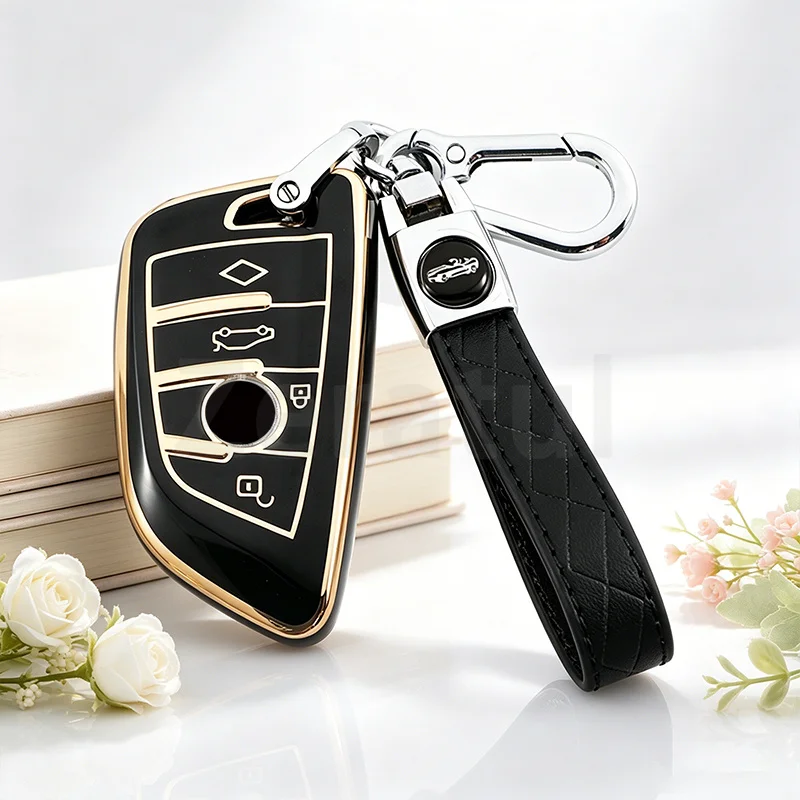 4 Buttons Auto Keyless Car Key Case Cover for BMW 7 Series G11 F48 F39 520 525 f30 118i 218i 320i X1 X3 X4 X6 F16 G30 X5 F15