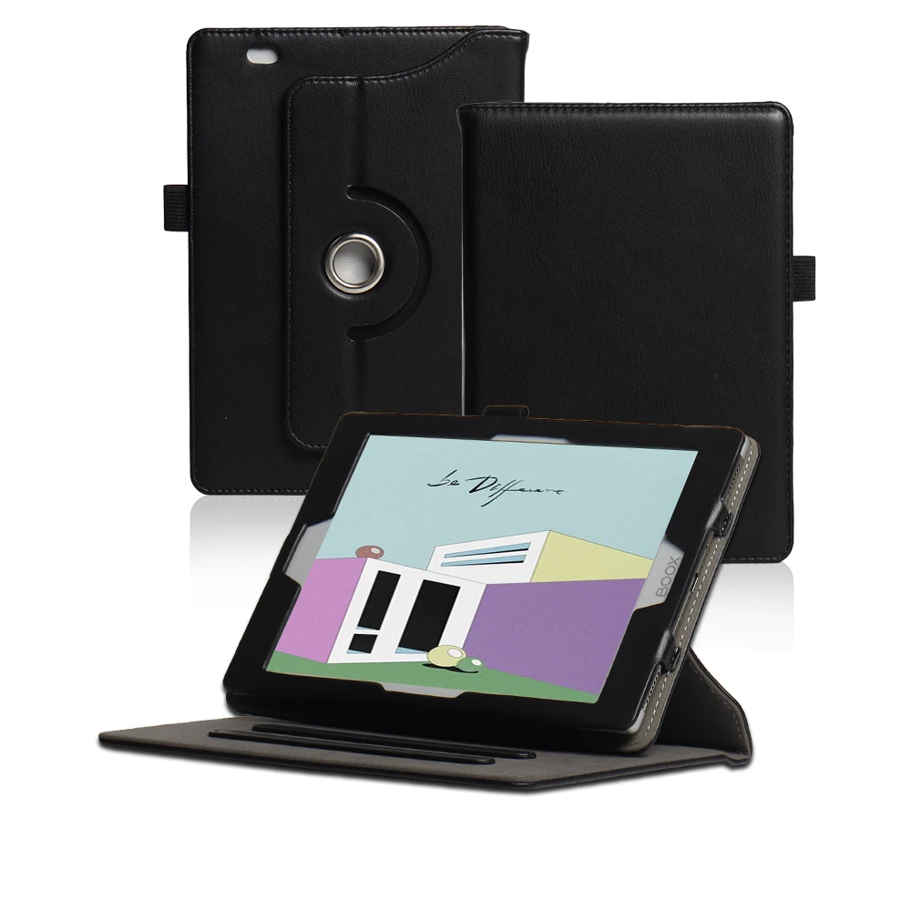 Magnetic Cover with Hand Strap 360 Degree Rotating Funda Case For Onyx Boox Nova 2 3 Color Pro Plus Case 7.8