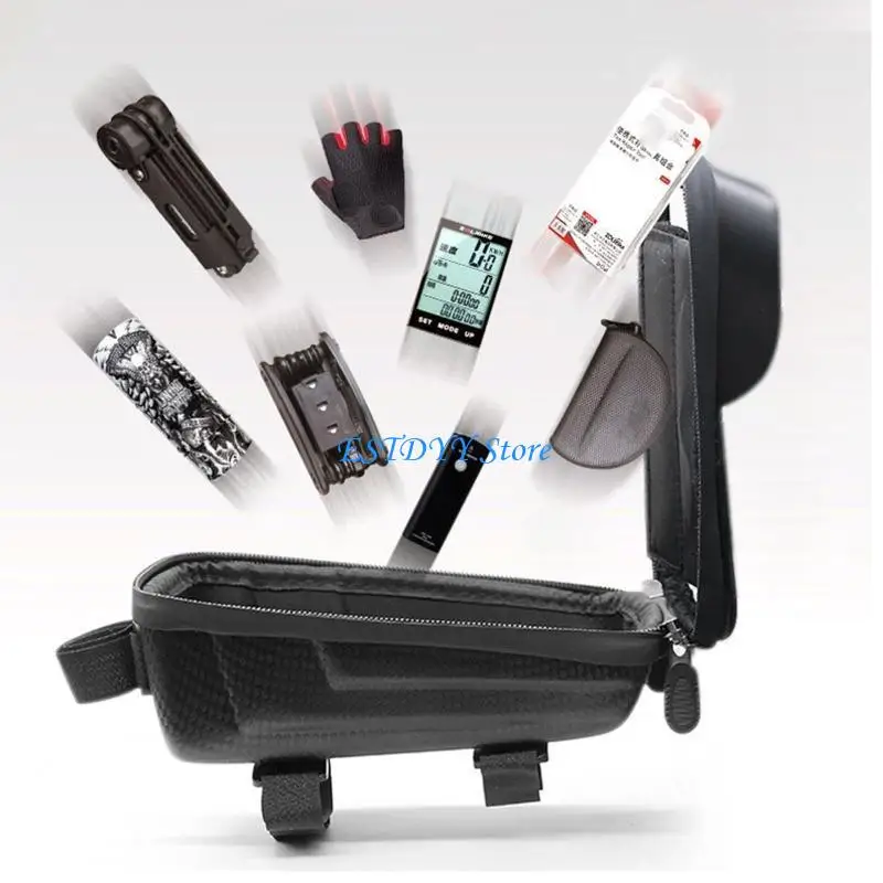 

G6DE Phone Holder Bag,Front Frame,Handlebar Bag,Touchscreen Sensitive for Cas