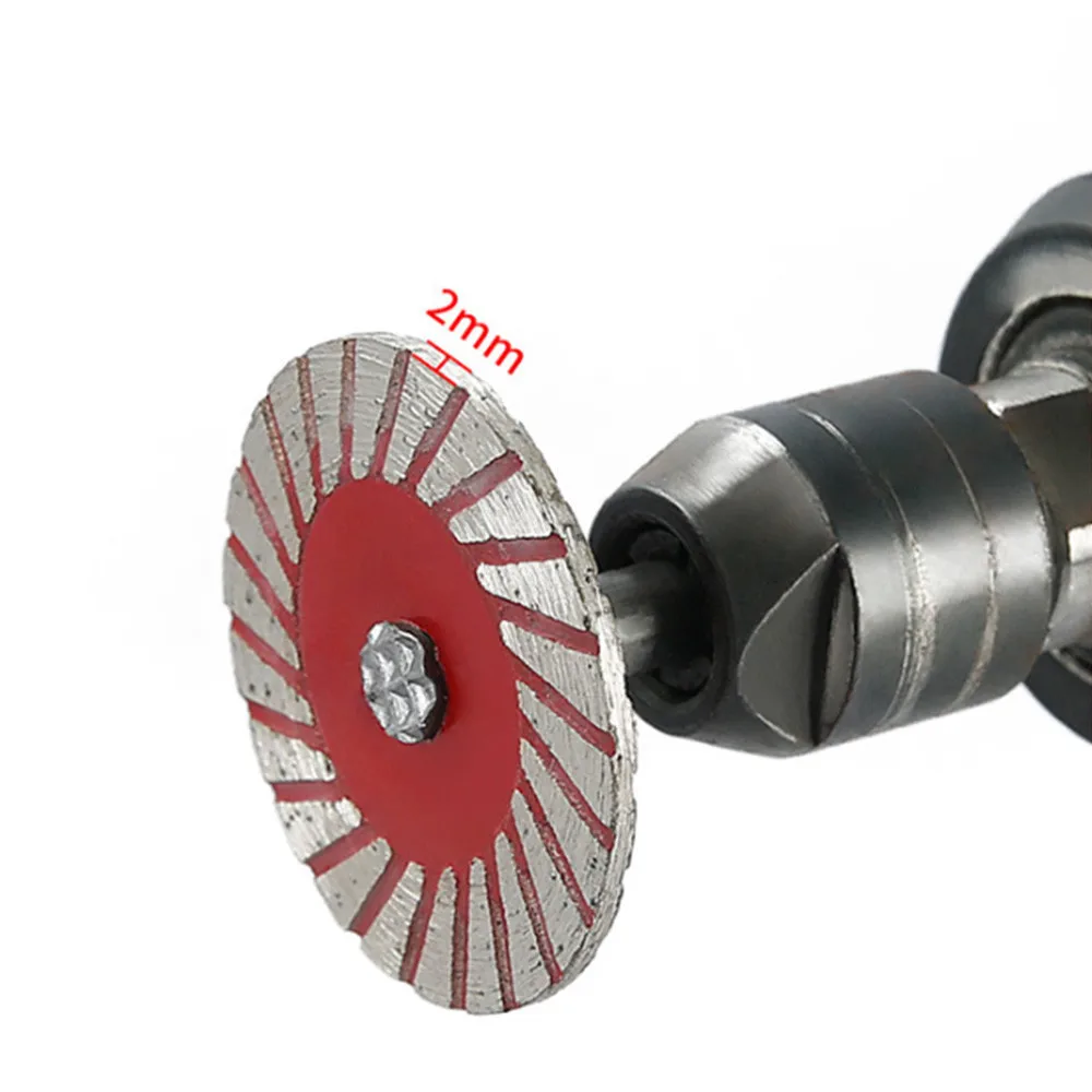 1pcs Stone carving 40mm blades Mini Diamond Saw Blades Disk Cutting Turbo Disc with Thread