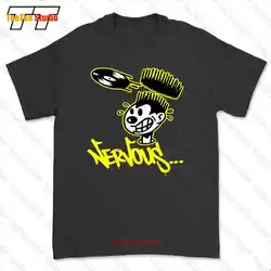 Nervous Records T-shirt Tee ZYH0