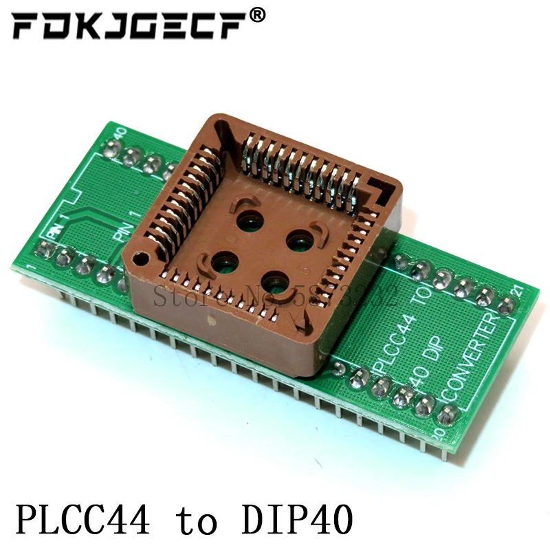 PLCC32 to DIP32 PLCC44 to DIP40 USB Universal Programmer IC Adapter Tester Socket for TL866CS TL866A EZP2010 G540 SP300