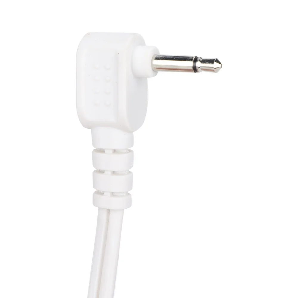 

White Sewing Machine Foot Pedal Plastic Multifunctional Foot Pedal Controller Control Wire Single Hole Foot Pedal