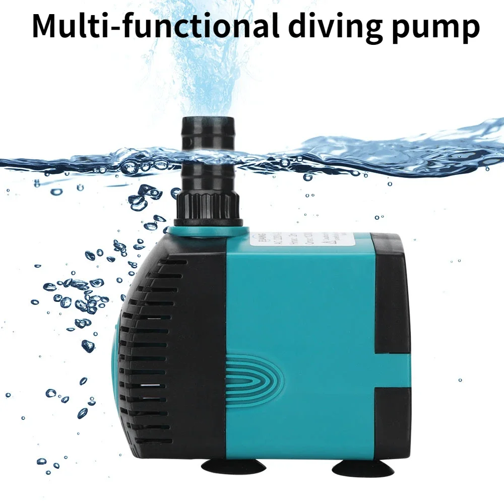 Various Styles Multifunctional Submersible Pump Fish Tank Aquarium Circulating Water Pumps Garden Fountain Fish Pond Water Pumps