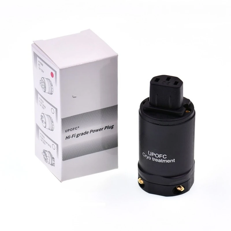 

oxygen-free copper 24K gold-plated power plug plug-in audio