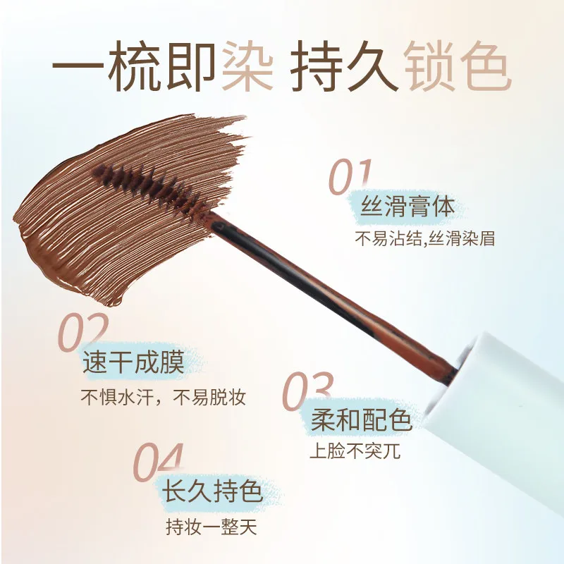 Picture 6: GOGO TALES Eyebrow Dye Not Easy To Fade Lasting Waterproof Sweat-proof Natural 3D Wild Eyebrow Pencil Natural Makeup