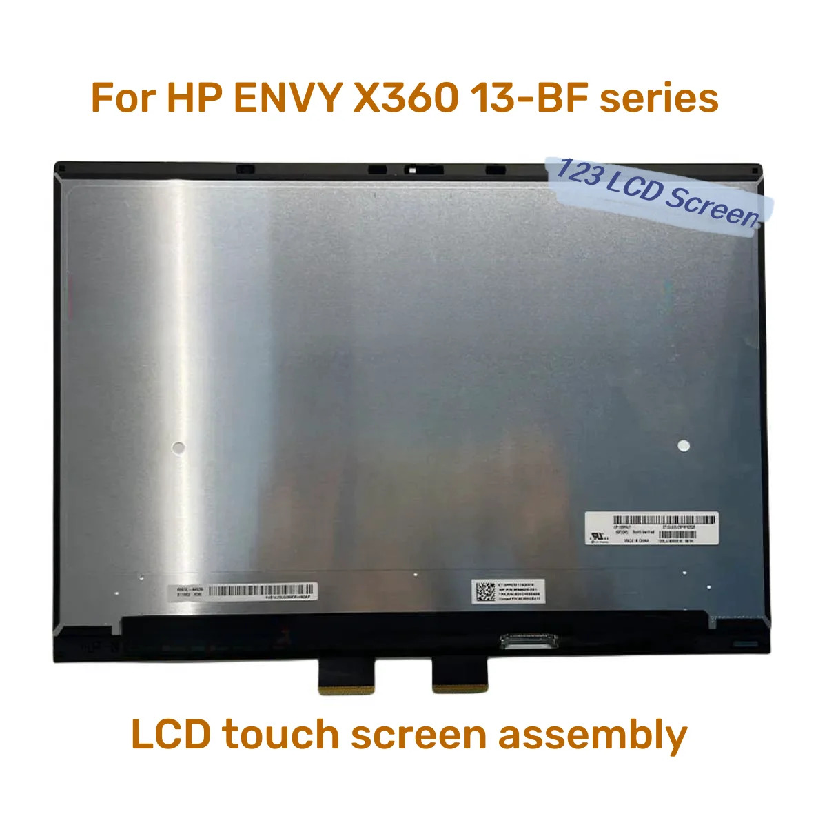 IPS LCD شاشة تعمل باللمس الجمعية ، يصلح ل HP ENVY X360 ، 13-BF سلسلة ، 13-BF0000 ، 13-BF0012TU ، 13-bf0011TU ، 13 in ، الأصلي ، 13.3 in