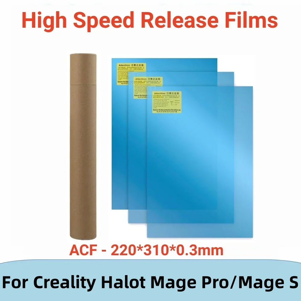 

3 Шт ACF Высокоскоростные Пленки 10 дюймов Creality HALOT MAGE Pro MAGE S 310x220x0.3мм Детали 3D Принтера Смола LCD