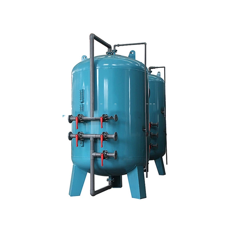 Industrial Water Filter Stainless Steel 304/316 Material Active Carbon Quartz Sand Wastewater Treatment Filter