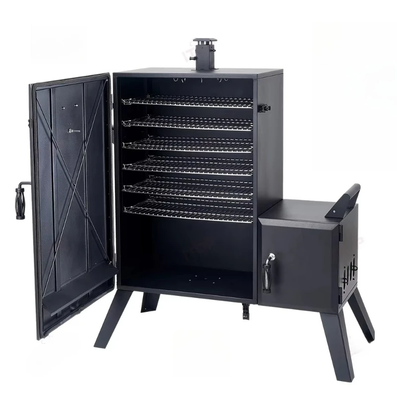 

Red Sausage Meat Processing Smoker Fish Split Type Charcoal Smoker