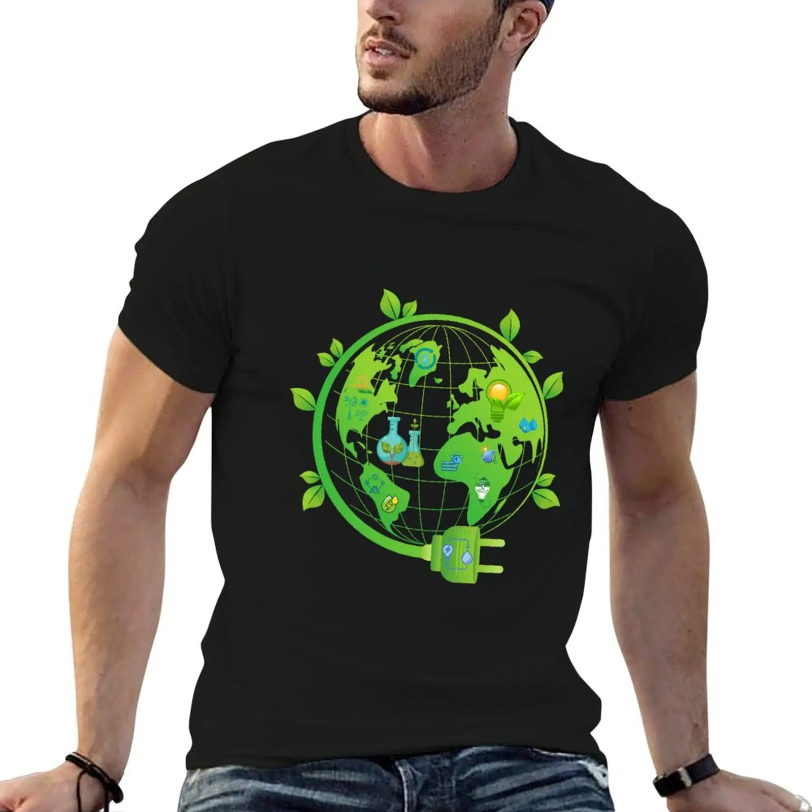 

Green! Keep Our Love - shirts t Blue t Planet cotton for it pack T-Shirt funny shirts man cotton