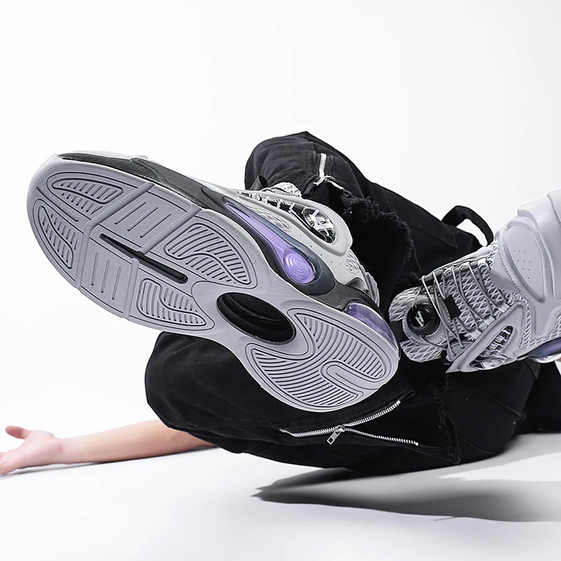 Men's Basketball Shoes Breathable Cushioning Non-Slip Wearable Runing Shoes Gym Training Athletic Basketball Sneakers for men