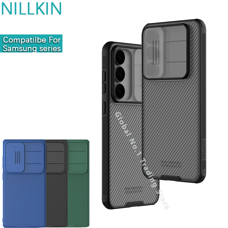 NILLKIN For Samsung Galaxy S21 S23 S24 S25 Ultra Plus FE CamShield Pro Anti fall airbag protection phone case protective cover