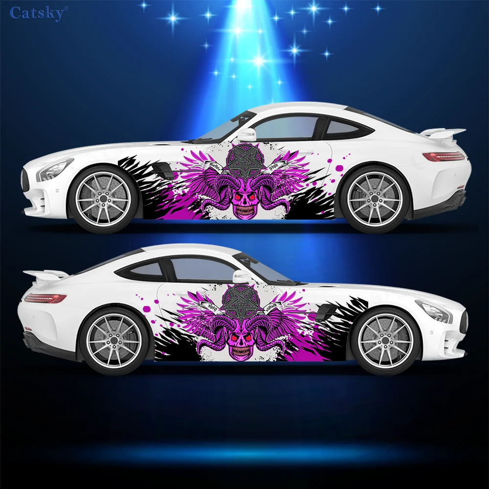 

Devil Wings Colorful Car Vinyl Wraps Decal Self-adhesive PVC Sticker Suitable for Trucks SUV Decoration Auto Accessories Gift