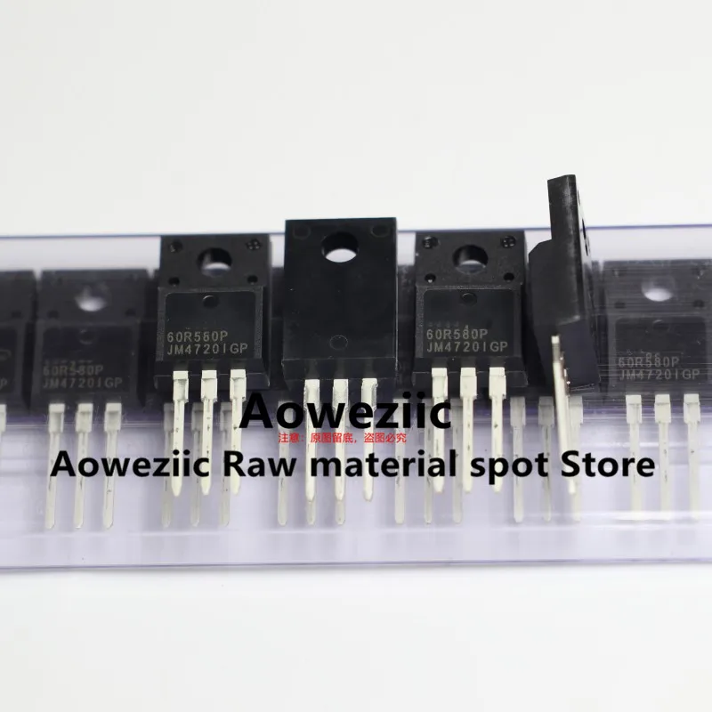 Aoweziic 100% جديد المستوردة الأصلي mmf60r580 pth mmf60r580 p 60r580p TO-220F MOS المجال تأثير أنبوب 600 فولت 8A