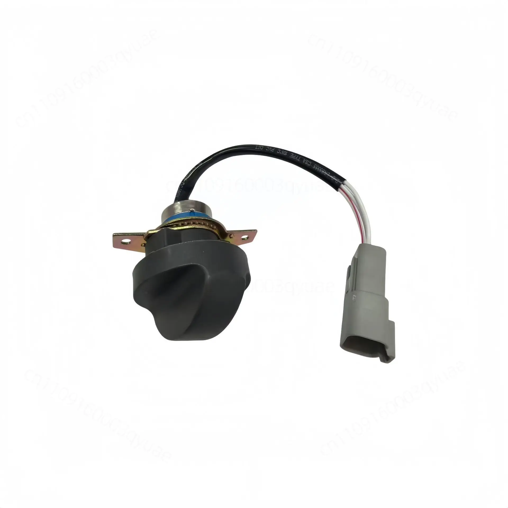 Excavator throttle knob W-14-00147 gray 3-pin plug throttle potentiometer switch