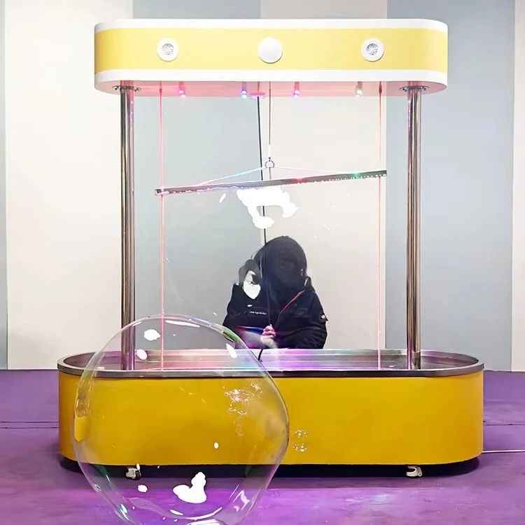 يمكن تخصيص ستائر الفقاعات لمتحف علوم الأطفال ومعدات ألعاب الفقاعات التفاعلية #1