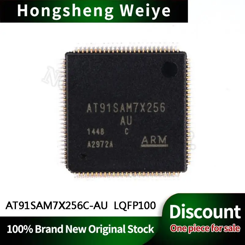 New AT91SAM7X256C-AU 91SAM7X256C-AU QFP100 IC Chip In Stock DISCOUNT