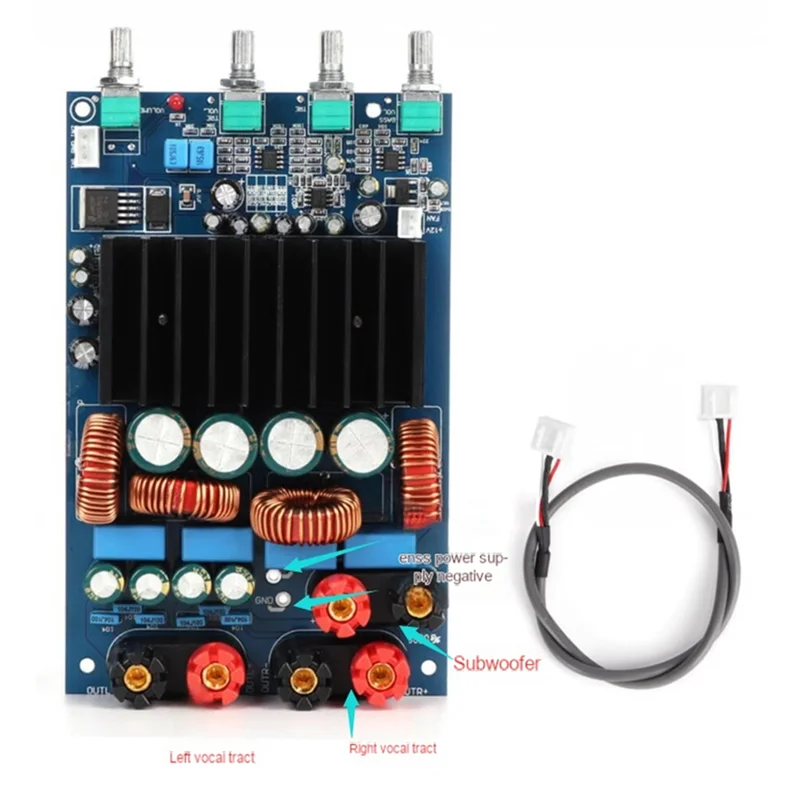 TAS5630 2.1 Digital Power Amplifier Board (300W+150W+150W) DIY Amplifier Board For Enthusiasts