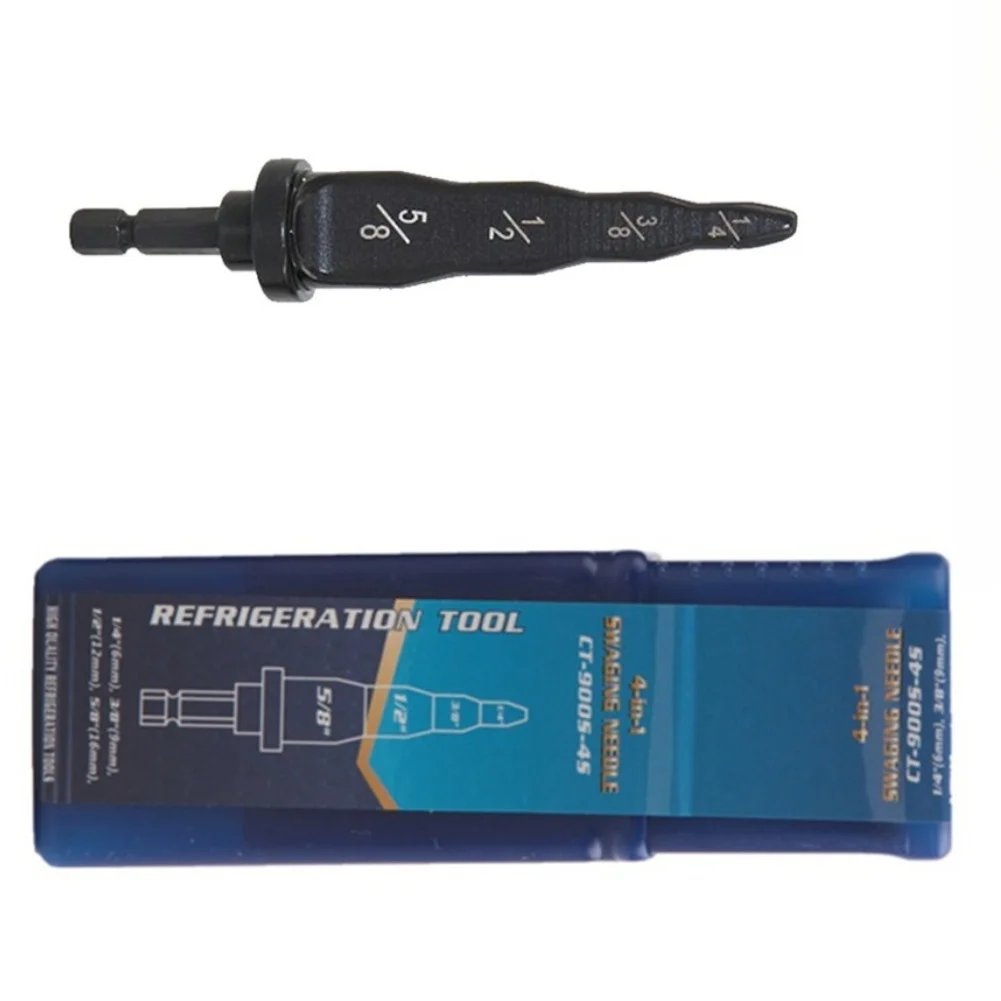 5 in 1 Manual Tube Expander Tool for Swaging Flaring Deburring and Reaming of Refrigeration Grade Copper Aluminum Tubing