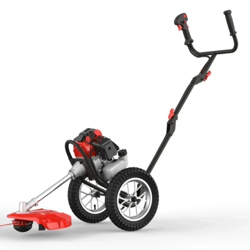 Wheeled CE hand push 52cc 62cc 50.8cc brushcutter