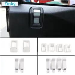 Car Internal Door Latch Handle Decoration Cover for Land Rover Defender 90 110 2004-2019 Interior Modification Accessories