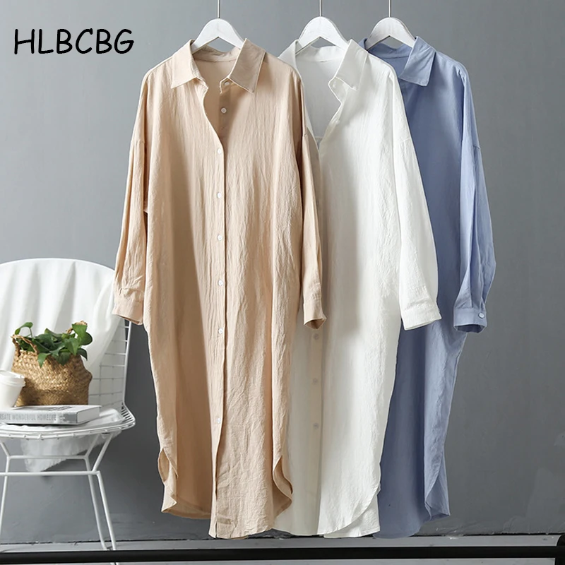 2023 Spring Elegant Long Flare Sleeve BlouseStylish Women Buttons Down Long Shirt Loose Tunic Tops Casual Solid Blusas