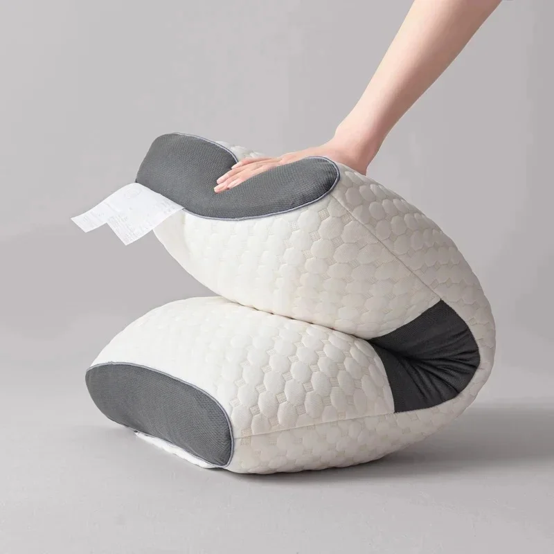 1p Christmas Stocking Stuffers Gift For Mom Massage Neck Pillow Ergonomic Orthopedic Contour Support Adjustable Sleeping Comfort