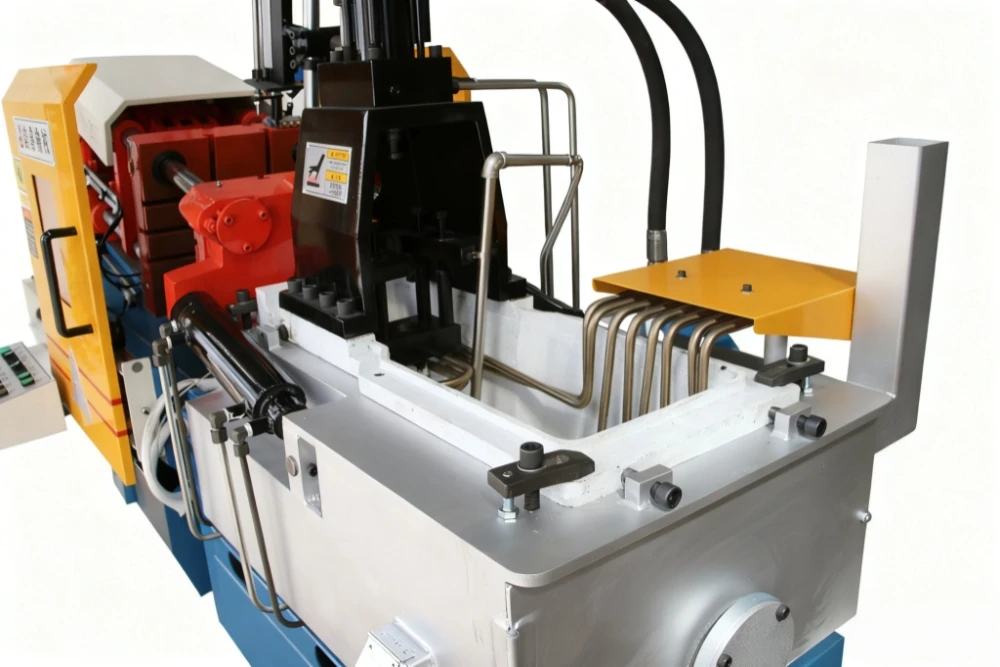 Lead Alloy Hot Chamber Pressure Die Casting Equipment for 12V Gel RV House Battery Terminal Assemblies view 5