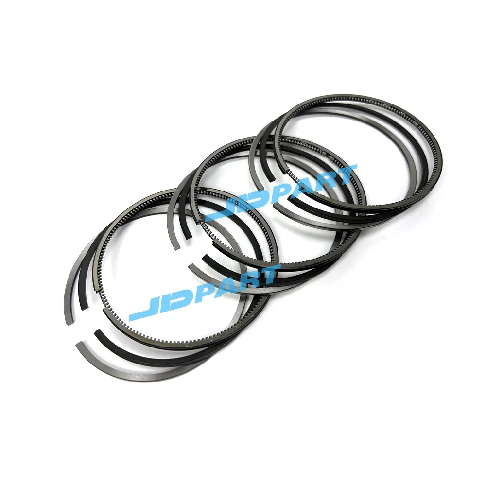 3PCS 80MM Piston Ring Set For Yanmar 3TNV80 Engine Parts