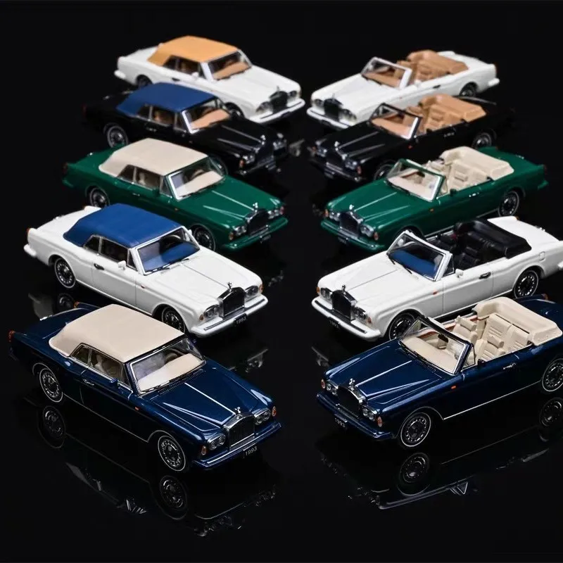 

GFCC 1:64 Rolls Royce Corniche lV 1993, легкосплавный автомобиль, литье под давлением и игрушечный транспорт, модель автомобиля, миниатюрная масштабная модель автомобиля, игрушки для детей