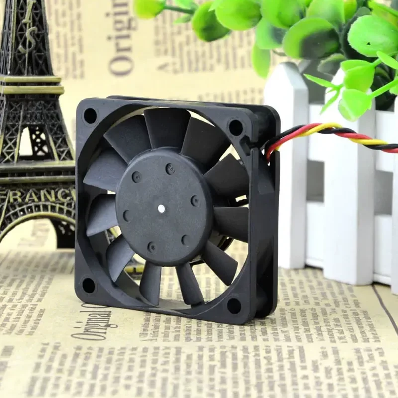 Original NIDEC 6015 5V 0.34A D06R-05TM 12H1 Hydraulic Cooling Fan for Electronics Enclosures HVAC Systems 2-Wire 3-Wire
