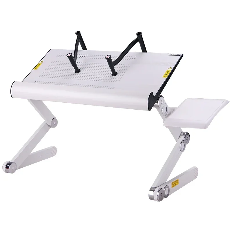 Adjustable Lazy Desk for Beds Computer Desk with Flat Folding Table Small Lifting Laptop Stand Comfortable Use