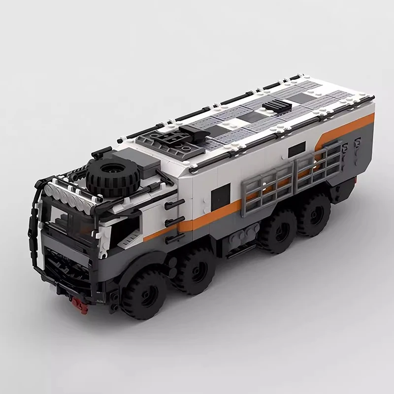 Bricklink Technische Truck Mercedes Benzed Zetros Unimogs Arocs Expeditie Camper Stad Transporter Bouwstenen Speelgoed Gift