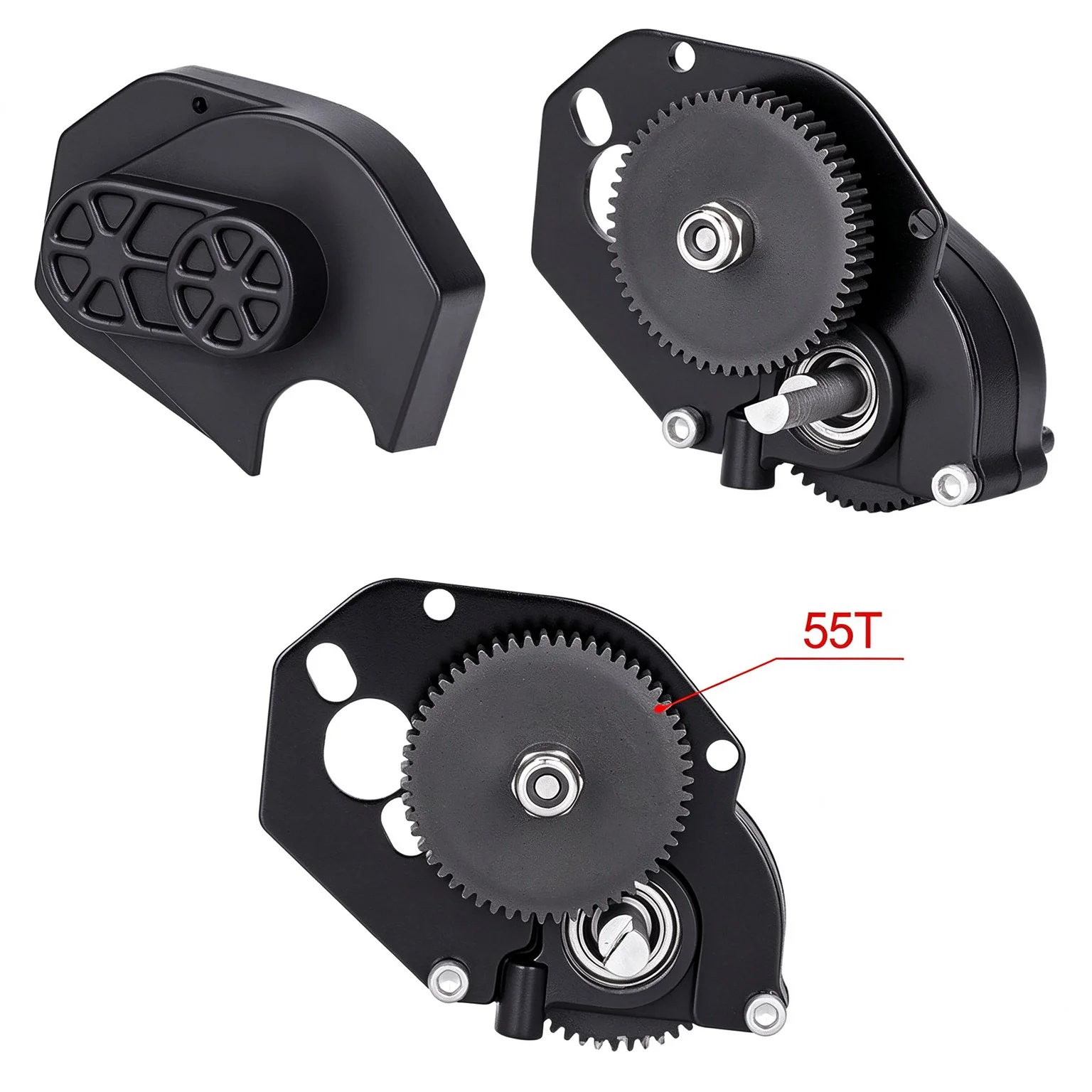 Nylon Gearbox Transmission Assembly Steel Gear Box For Axial SCX24 1/24 C10 Gladiator Ford RC Crawler Car Upgrade Parts