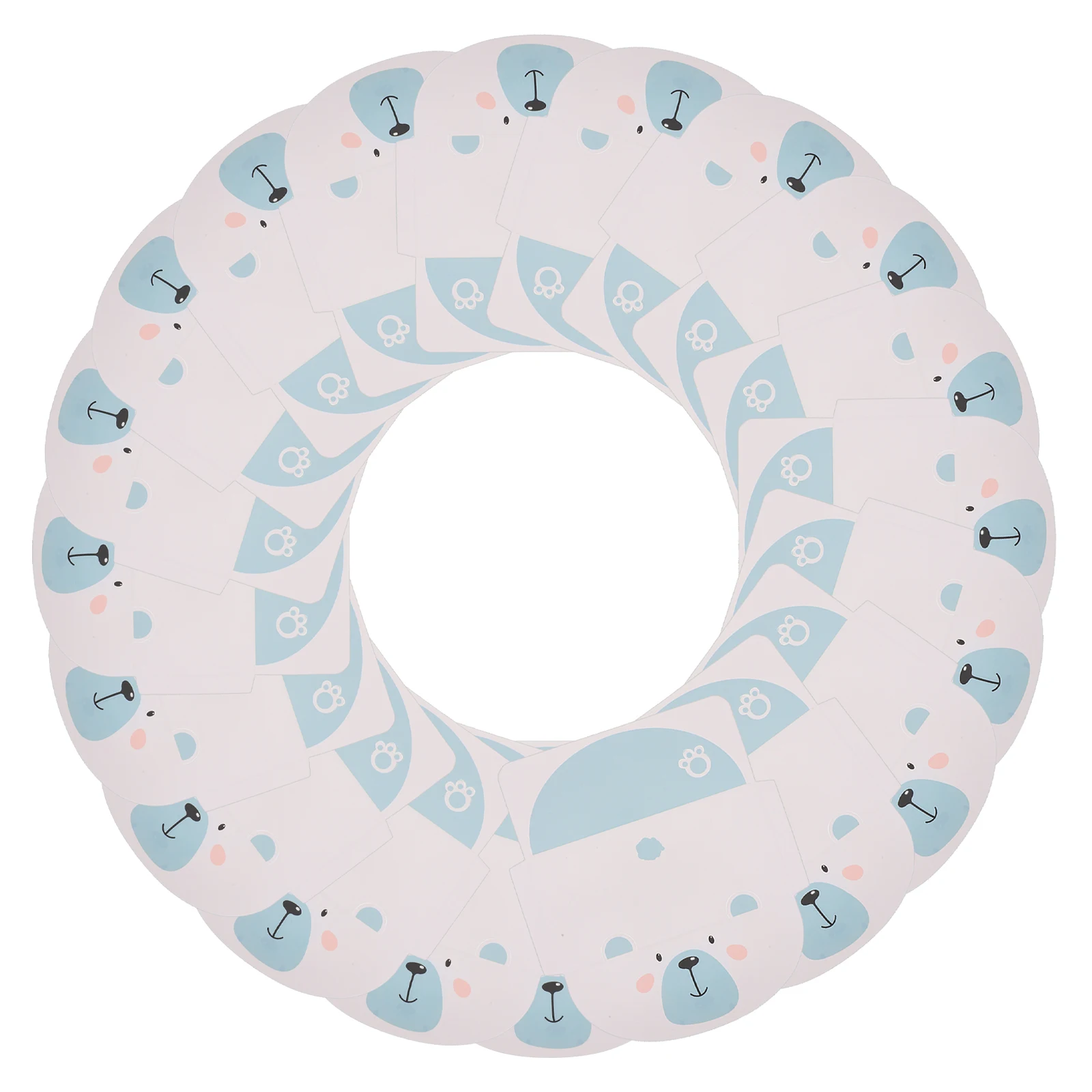 

20pcs Animal Greeting Cute Blank Note Small Writing Paper For Kids Birthday Thank You Cards Funny Cards Classroom Prize Dog Cat