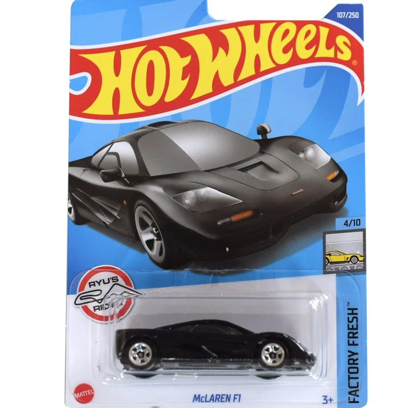 2022-107 Hot Wheels Cars McLAREN F1 1/64 Metal Die-cast Model Collection Toy Vehicles