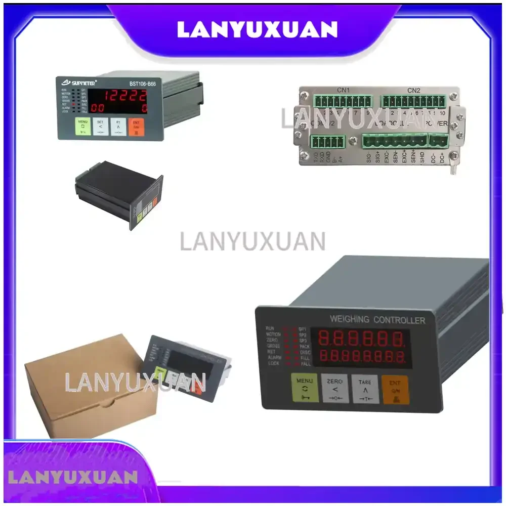 Weighing Indicator for Ration Packing Scale for Rice Maize Filter Packing Weighing Industrial Control Panel Load Cell Display