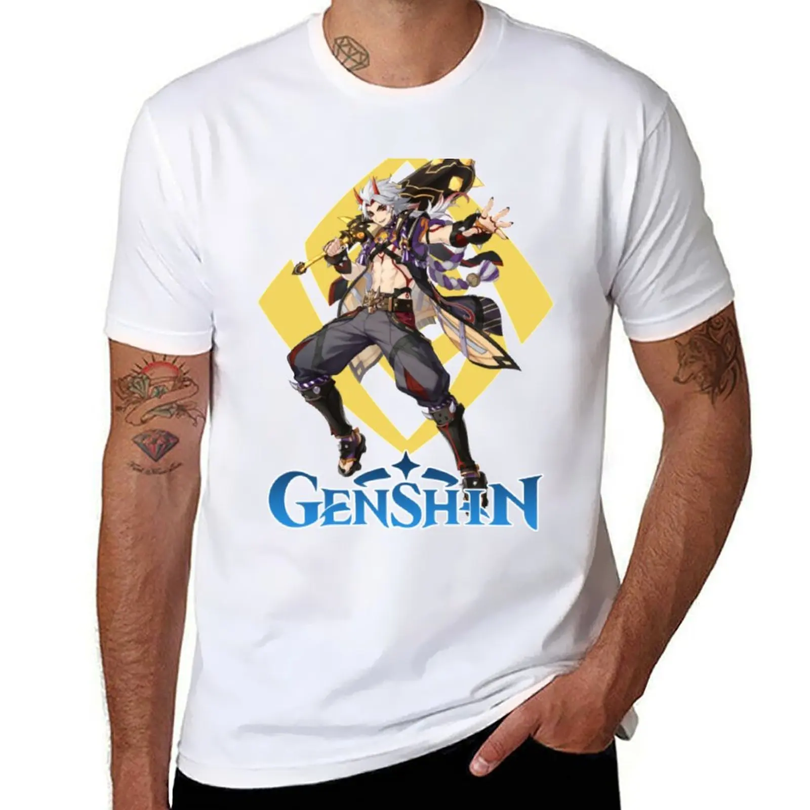 

Itto arataki T-Shirt t shirts designer anime t shirts oversize printed t shirts for man T-shirt